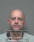 Booking photo from Miami County, Ohio