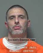 Booking photo from Miami County, Ohio