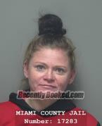 Booking photo from Miami County, Ohio