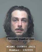 Booking photo from Miami County, Ohio