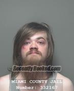 Booking photo from Miami County, Ohio