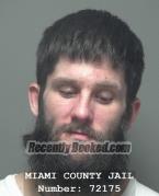 Booking photo from Miami County, Ohio