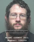 Booking photo from Miami County, Ohio