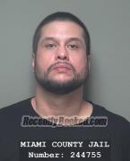 Booking photo from Miami County, Ohio