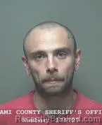 Booking photo from Miami County, Ohio