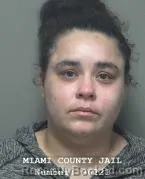 Mugshot of LACEY NICOLE HAMILTON booked in Miami County, Ohio on March 10, 2026