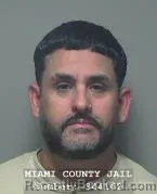 Mugshot of ALEX HERIBERTO JORDAN booked in Miami County, Ohio on March 12, 2026