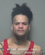 Mugshot of JAMES ERNESTO ORTIZ booked in Miami County, Ohio on March 21, 2026