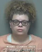 Mugshot of HANNAH EDNA WOOD booked in Miami County, Ohio on March 23, 2026