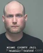 Mugshot of TREVOR JORDAN ROBINSON booked in Miami County, Ohio on March 25, 2026