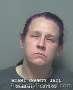 Mugshot of ANGELA NICOLE LUTZ booked in Miami County, Ohio on March 31, 2026