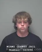 Mugshot of BRAYDEN S DANIELS booked in Miami County, Ohio on April 2, 2026