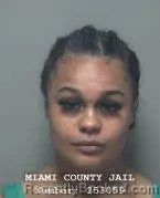 Mugshot of TERYN LYNAE BASINGER booked in Miami County, Ohio on April 23, 2026