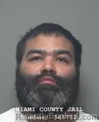 Mugshot of JAHZIEL DAVID SERRANO booked in Miami County, Ohio on April 23, 2026