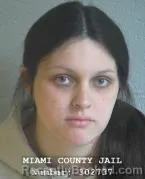 Mugshot of JULIA NICOLE LANDREY booked in Miami County, Ohio on May 12, 2026