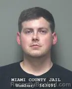 Mugshot of JUSTIN WESLEY MORGAN booked in Miami County, Ohio on May 15, 2026