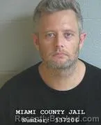 Mugshot of COREY DALE BOTKINS booked in Miami County, Ohio on June 24, 2026
