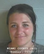 Mugshot of JESSICA NICOLE NAPIER booked in Miami County, Ohio on July 7, 2026