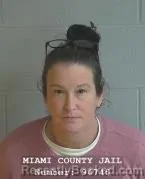 Mugshot of SOMER NICOLE GARRETT booked in Miami County, Ohio on July 8, 2026