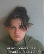 Mugshot of MACEE L HOWARD booked in Miami County, Ohio on July 15, 2026