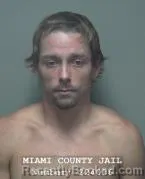 Mugshot of John Leelynn Wiley booked in Miami County, Ohio on July 26, 2026