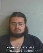 Mugshot of Corbin Zachary Latham booked in Miami County, Ohio on July 31, 2026