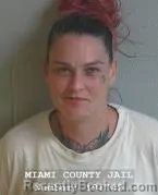 Mugshot of Holly Dawn Mowery booked in Miami County, Ohio on July 31, 2026
