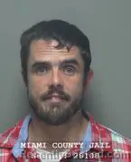 Mugshot of RYAN ANTHONY BARKO booked in Miami County, Ohio on August 3, 2026