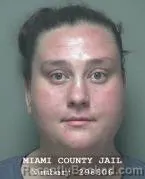 Mugshot of KALEANNA DAWN OWEN booked in Miami County, Ohio on August 4, 2026