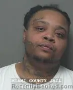 Mugshot of MIRACLE REVELATION WOODS booked in Miami County, Ohio on August 5, 2026