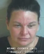 Mugshot of Leah Dawn Richmond booked in Miami County, Ohio on August 6, 2026