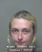 Mugshot of Monica Erin Culver booked in Miami County, Ohio on August 9, 2026