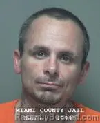 Mugshot of Keith Ray Flory Ii booked in Miami County, Ohio on August 27, 2026