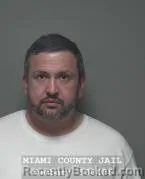 Mugshot of Michael Paul Harris booked in Miami County, Ohio on August 28, 2026