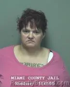 Mugshot of Wilna Darlene Moore booked in Miami County, Ohio on August 28, 2026