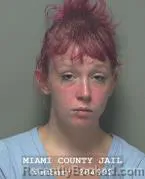 Mugshot of Billiejoe Elizabeth Stewart booked in Miami County, Ohio on August 30, 2026