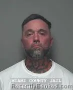 Mugshot of Shane Allen Pyle booked in Miami County, Ohio on September 1, 2026