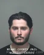Mugshot of Riley Daniel Barger booked in Miami County, Ohio on September 1, 2026