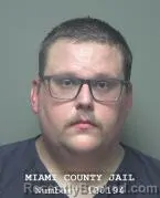 Mugshot of Joshua Robert Ringo booked in Miami County, Ohio on September 2, 2026