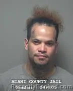 Mugshot of James Ernesto Ortiz Alvarez booked in Miami County, Ohio on September 2, 2026