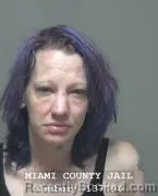 Mugshot of Megan Rae Jess booked in Miami County, Ohio on September 9, 2026