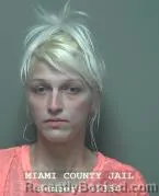 Mugshot of Leah Nicole Barrett booked in Miami County, Ohio on September 26, 2026