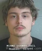 Mugshot of Landon Lloyd Seaborn booked in Miami County, Ohio on October 1, 2026