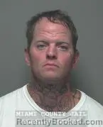 Mugshot of David James Kee booked in Miami County, Ohio on October 3, 2026