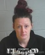 Mugshot of Ashley Dawn Kline booked in Miami County, Ohio on October 4, 2026