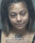 Mugshot of Kenedi Nichole Langford booked in Miami County, Ohio on October 22, 2026