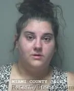 Mugshot of Alexis Gabrielle Tilton booked in Miami County, Ohio on October 22, 2026