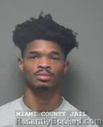 Mugshot of Brandon Keshaun Furlow booked in Miami County, Ohio on October 24, 2026