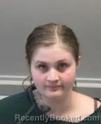 Mugshot of MADISON RENEE HANNAH booked in Montgomery County, Ohio on March 25, 2026