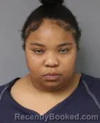 Mugshot of MARCIYANA NICOLE BENSON booked in Montgomery County, Ohio on August 6, 2026